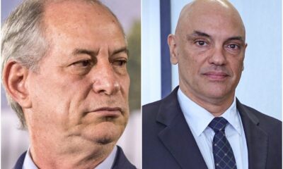 Ciro Gomes ataca Alexandre de Moraes por desvio de conduta no STF