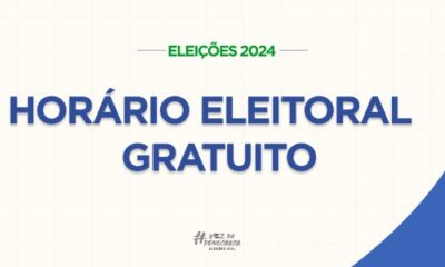 Propaganda Eleitoral do 1° turno das eleições começa nesta sexta-feira (30)