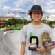 Brasil conquista medalha de bronze no skate park com Augusto Akio