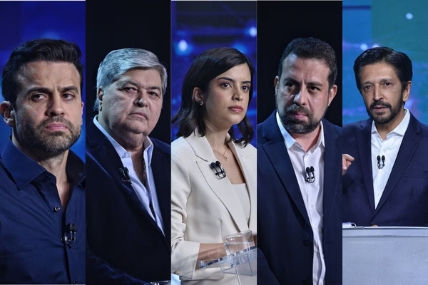 Após ataque de Datena contra Marçal, RedeTV! parafusa cadeiras para próximo debate