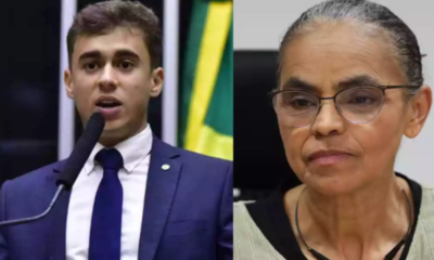 Nikolas Ferreira chama Marina Silva de “incompetente” pelo aumento das queimadas