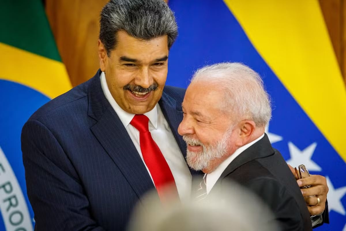 Lula defende Maduro: “Venezuelano não é problema do Brasil”