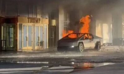 Tesla Cybertruck explode em Las Vegas em frente ao hotel de Trump e FBI fala em possível terrorismo