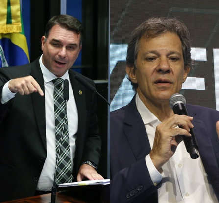 STF dá prazo para Haddad se manifestar de acusações contra Flávio Bolsonaro