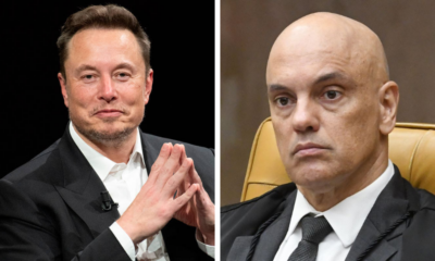 Elon Musk, CEO da Tesla e dono do X, retornou às críticas direcionadas ao ministro do Supremo Tribunal Federal (STF), Alexandre de Moraes