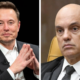 Elon Musk, CEO da Tesla e dono do X, retornou às críticas direcionadas ao ministro do Supremo Tribunal Federal (STF), Alexandre de Moraes