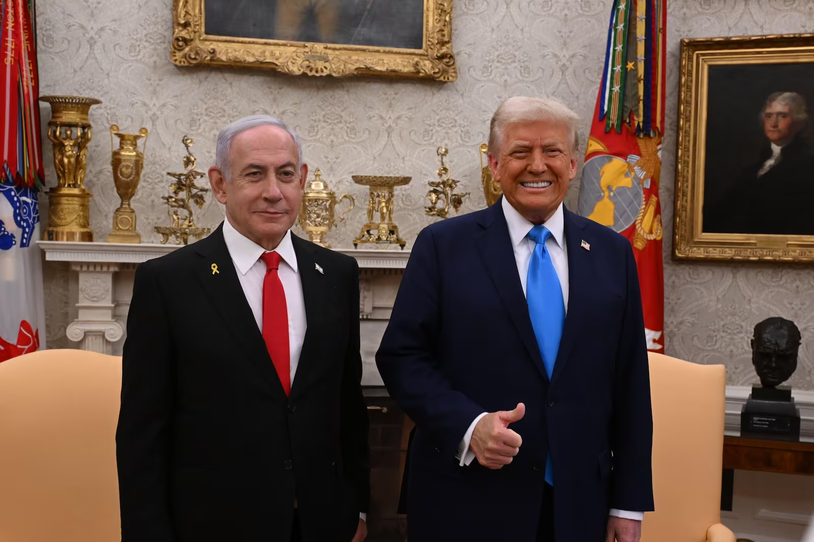 Trump diz que EUA vai assumir Faixa da Gaza após encontro com primeiro-ministro de Israel